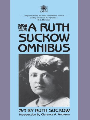 cover image of A Ruth Suckow Omnibus